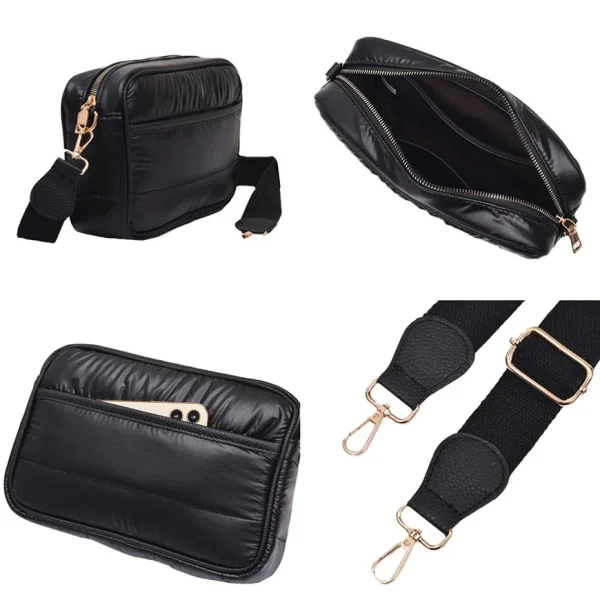 Stylish Nylon Crossbody Bag - Image 14