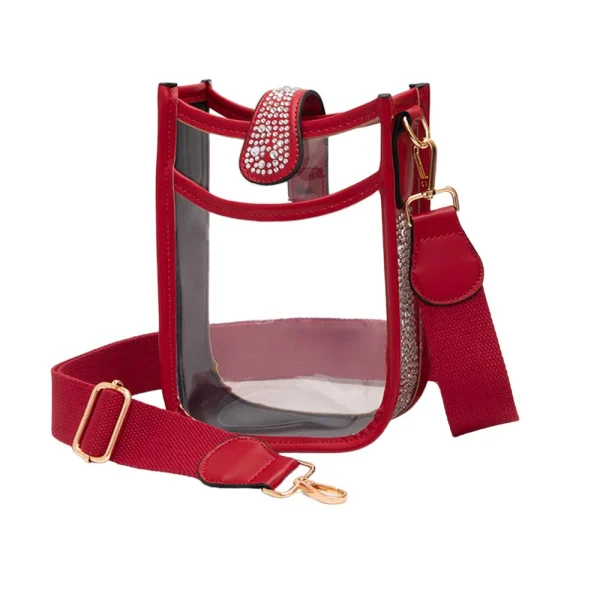 Chic Transparent Crossbody Bag - Image 7
