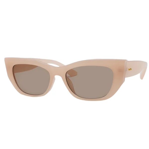 Chic Beige Cat-Eye Sunglasses - Image 2