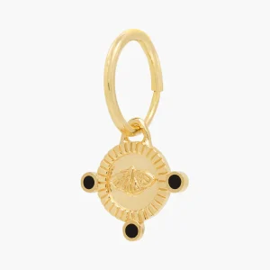 Elegant Gold-Tone Hoop Earrings