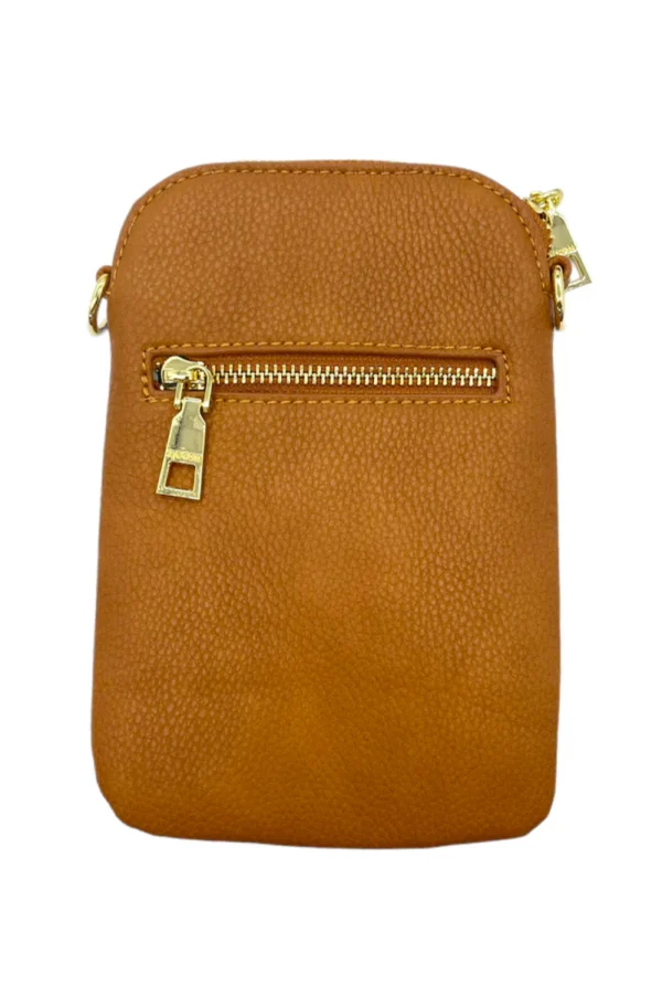 Elegant Brown Crossbody Bag - Image 3