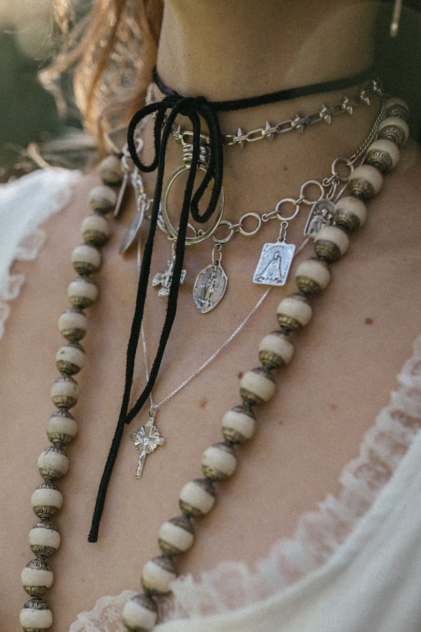 Edgy Spike Chain Necklace - Image 3