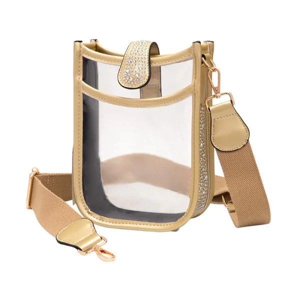 Chic Transparent Crossbody Bag - Image 4