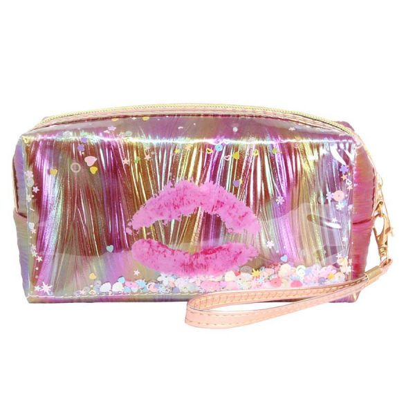 Vibrant Kiss Cosmetic Pouch - Image 4