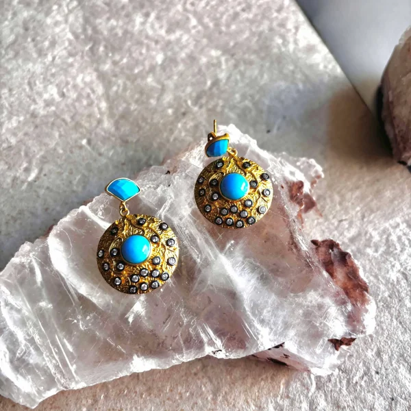 Elegant Vintage Bohemian Earrings - Image 2