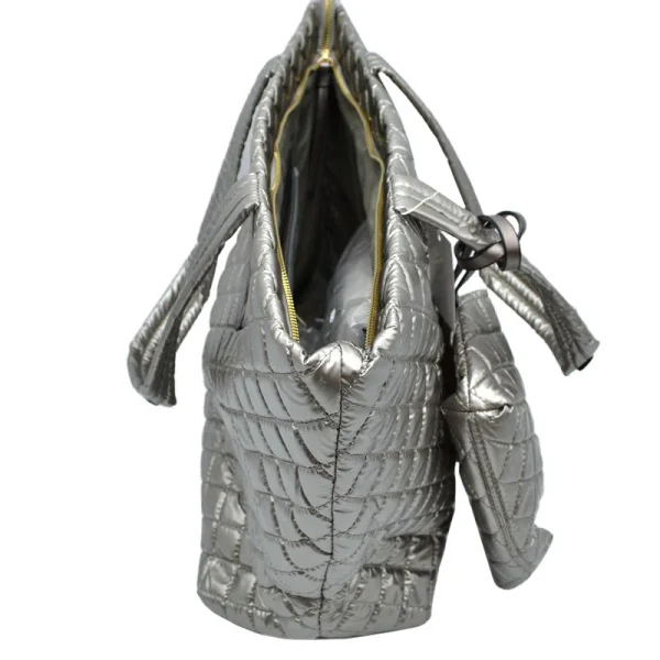 Stylish Quilted Tote Bag - Image 18