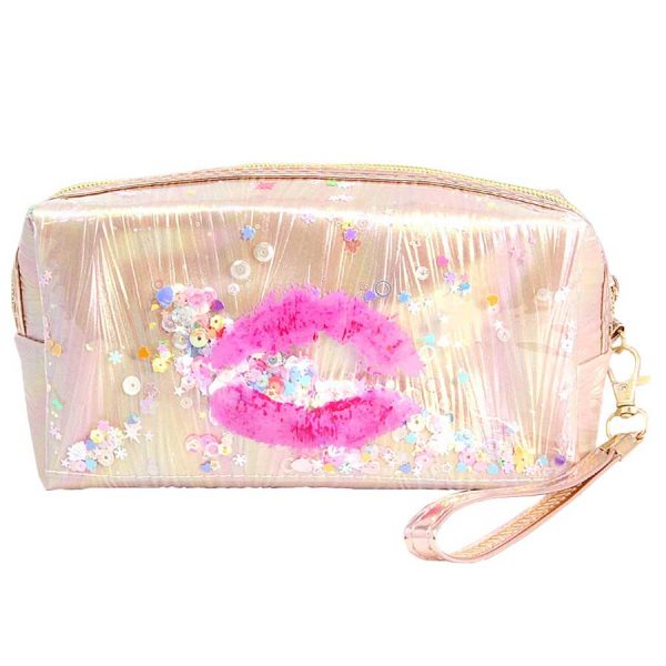 Vibrant Kiss Cosmetic Pouch - Image 2