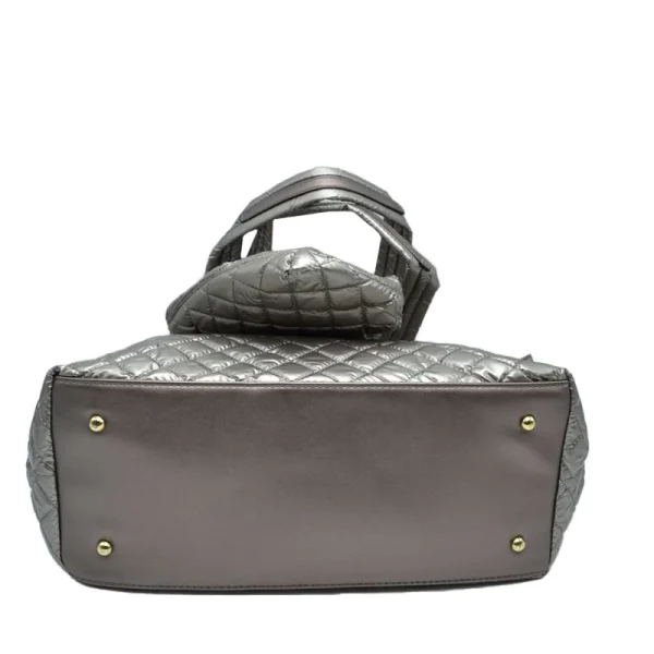 Stylish Quilted Tote Bag - Image 5