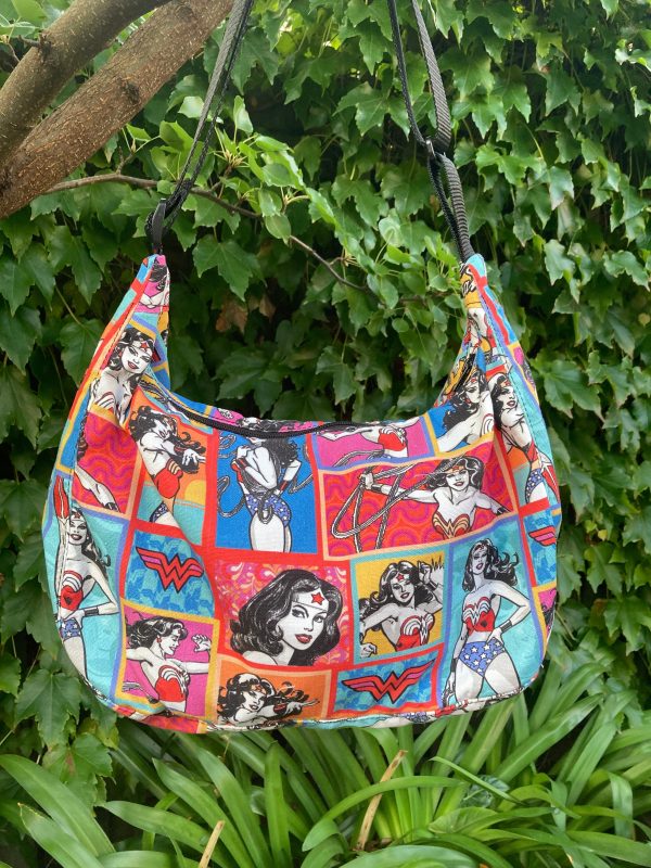 Vibrant Wonder Woman Sling Bag