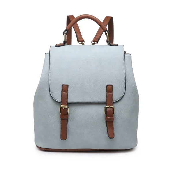 Chic Faux Leather Backpack - Image 15