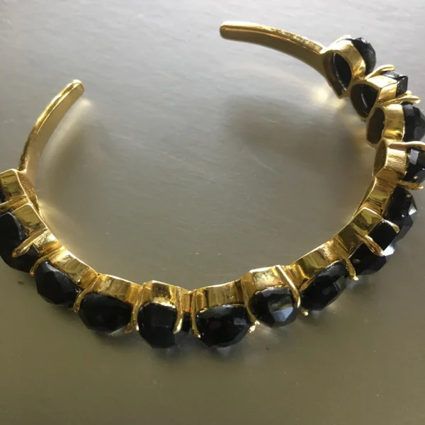 Chic Black Crystal Bracelet - Image 4