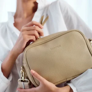 Elegant Beige Crossbody Bag