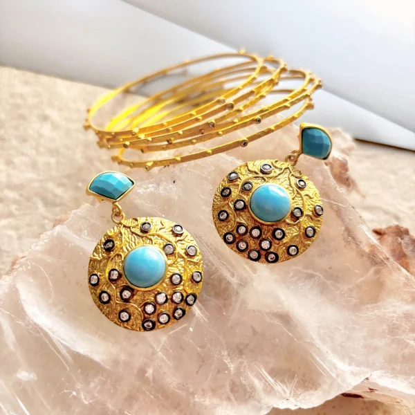 Elegant Vintage Bohemian Earrings - Image 3